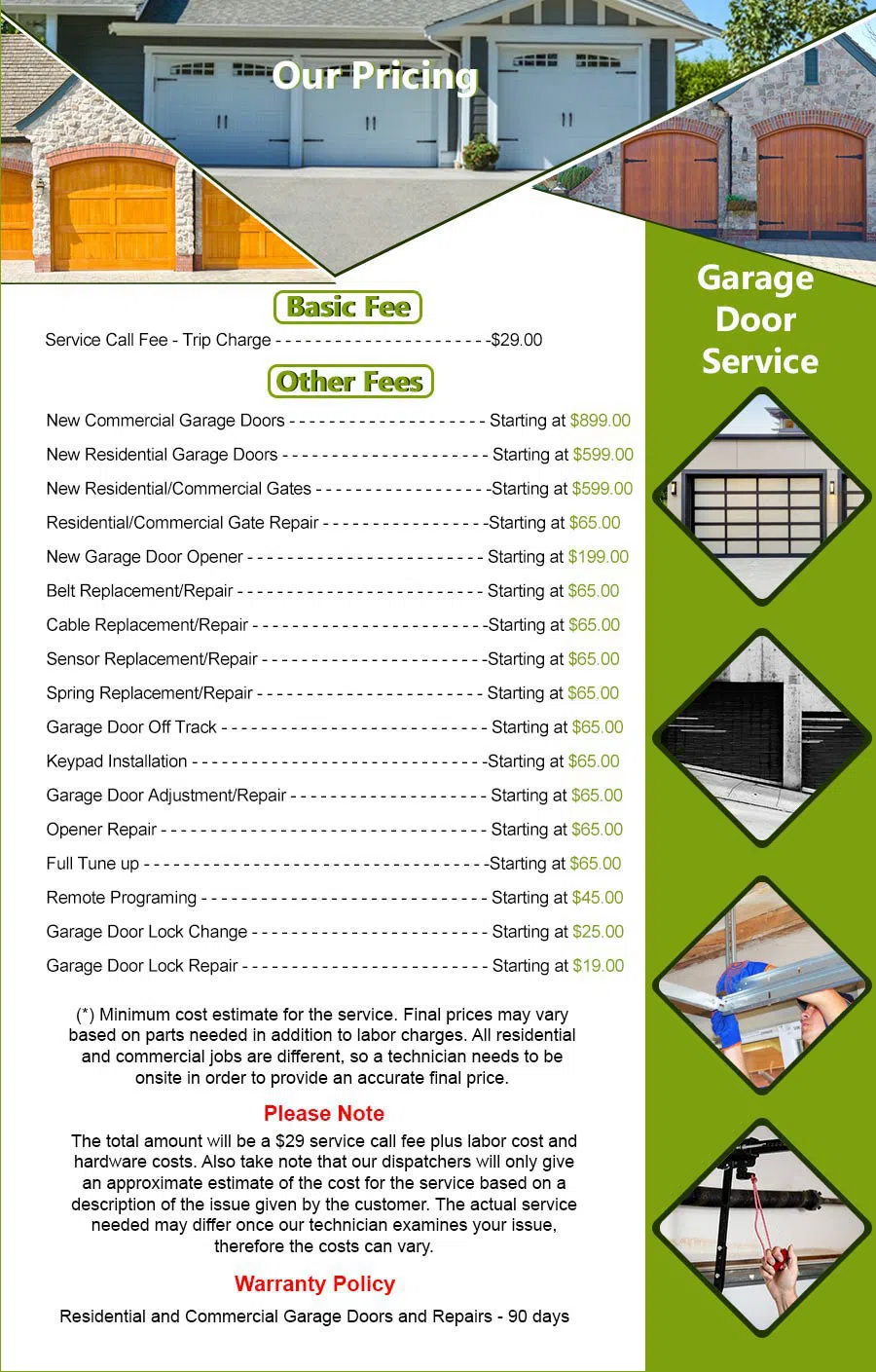 Interstate Garage Door Service Kirkland, WA 425-786-9810